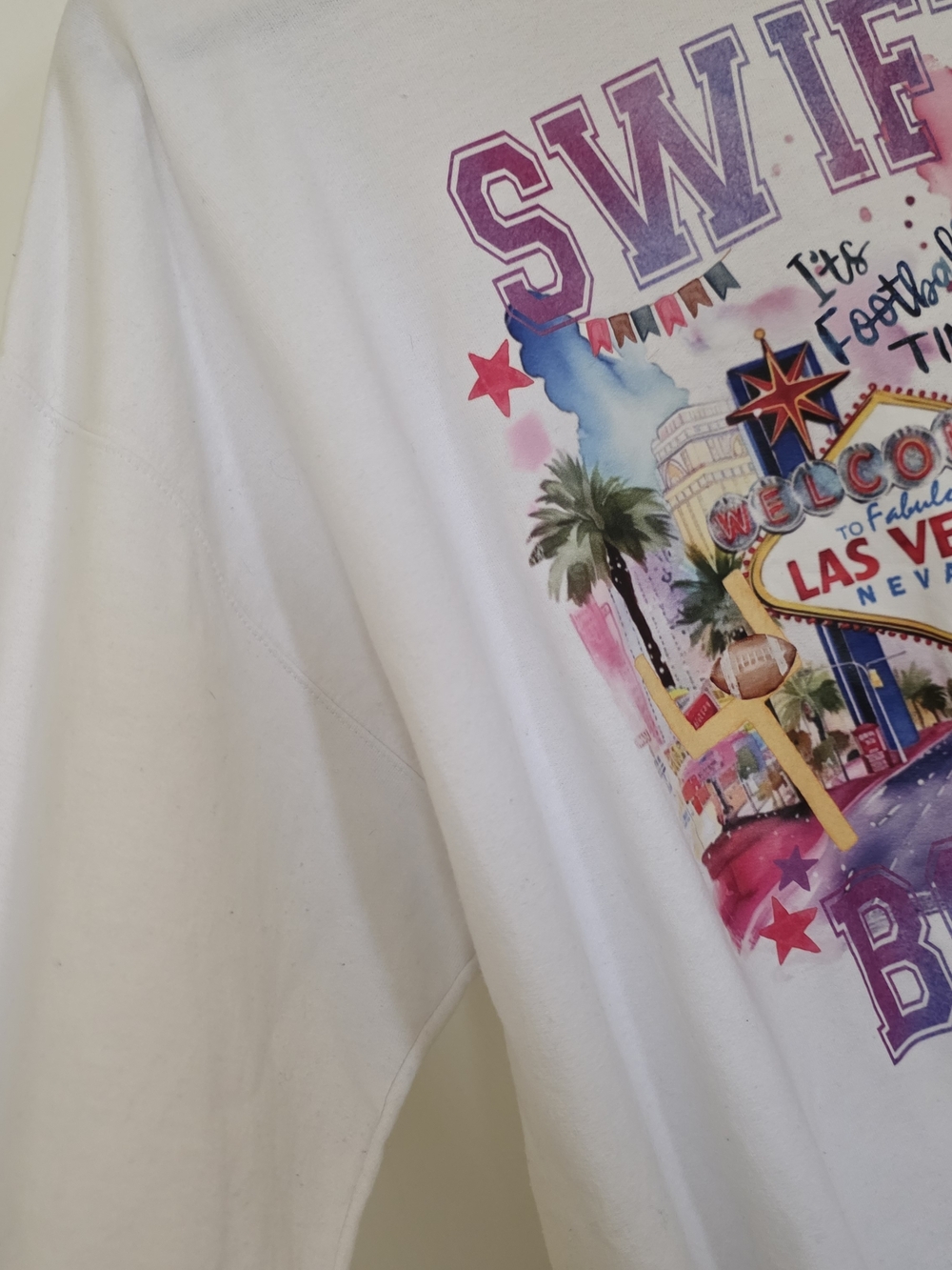 Gildan Swift Bowl Fan Graphic Crewneck Sweater Sweatshirt XL - Picture 3 of 7